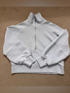 Varley Milano half zip ribbed pull over sweatshirt. Size M. Like new.